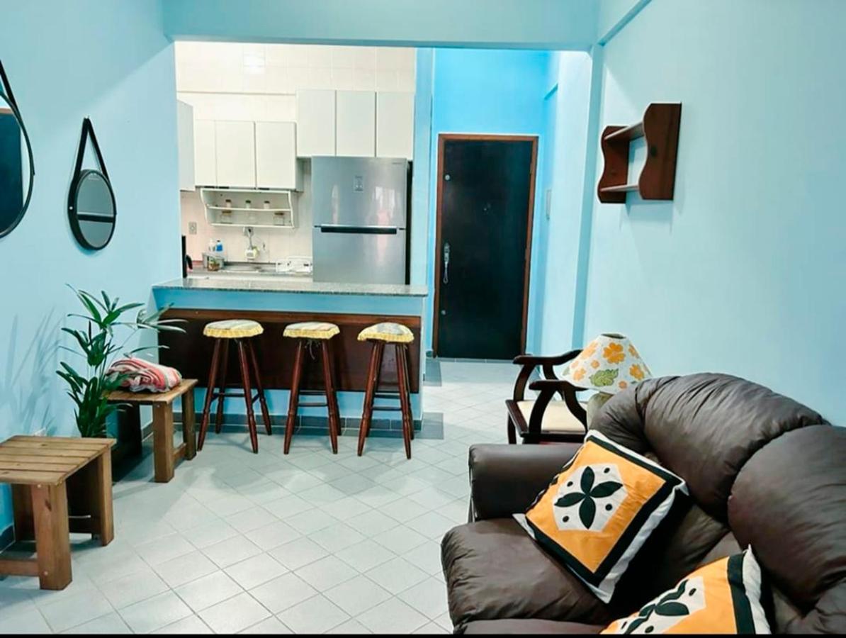 Ap Beira-Mar Com Wi-Fi E Garagem Apartment Mongagua Bagian luar foto