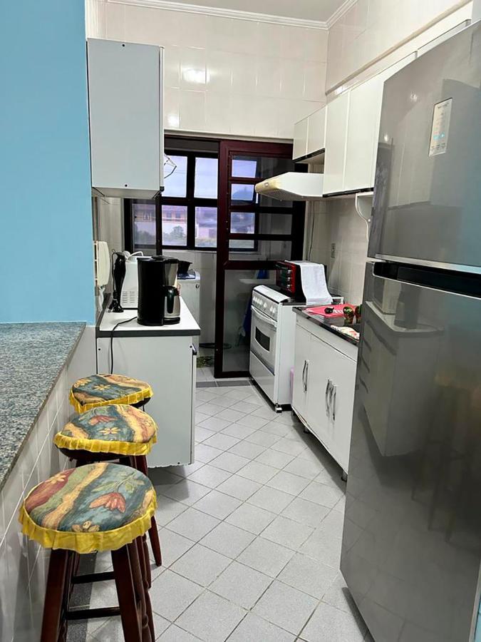 Ap Beira-Mar Com Wi-Fi E Garagem Apartment Mongagua Bagian luar foto
