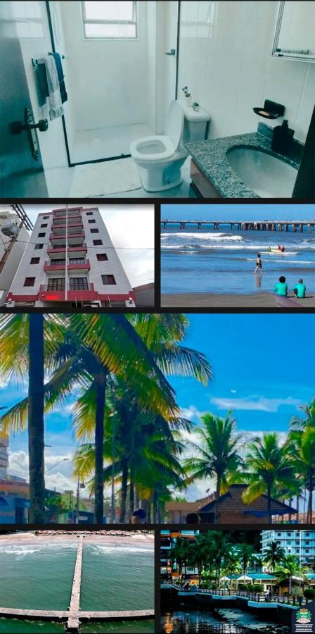Ap Beira-Mar Com Wi-Fi E Garagem Apartment Mongagua Bagian luar foto